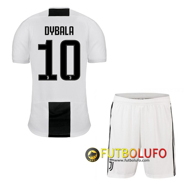 Primera Camiseta Juventus (DYBALA 10) Niños 2018/2019 + Pantalones Cortos