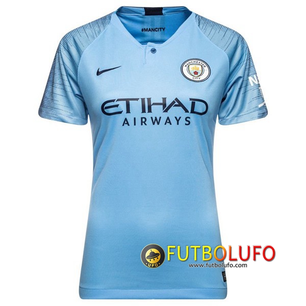 Primera Camiseta del Manchester City Mujer 2018/2019