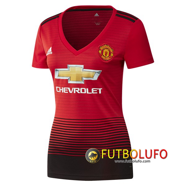 Primera Camiseta del Manchester United Mujer 2018/2019
