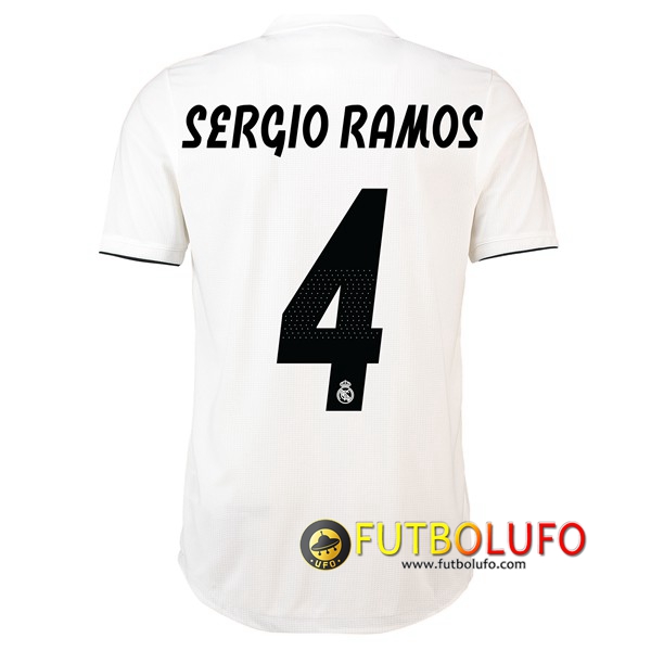 Primera Camiseta del Real Madrid (SERGIO RAMOS 4) 2018/2019