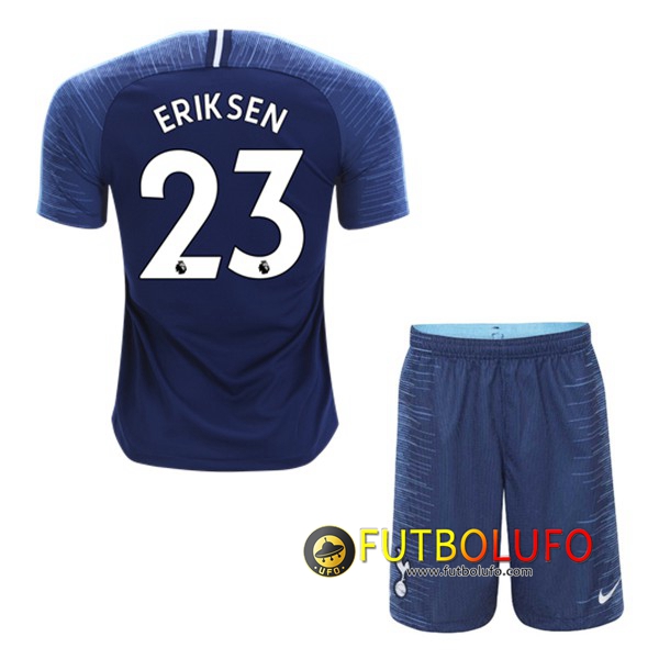 Segunda Camiseta Tottenham Hotspur (ERIKSEN 23) Niños 2018/2019 + Pantalones Cortos