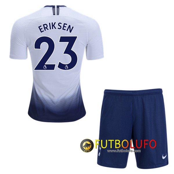 Primera Camiseta Tottenham Hotspur (ERIKSEN 23) Niños 2018/2019 + Pantalones Cortos