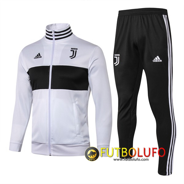Chandal del Juventus Blanco/Negro 2018/2019 Chaqueta + Pantalones