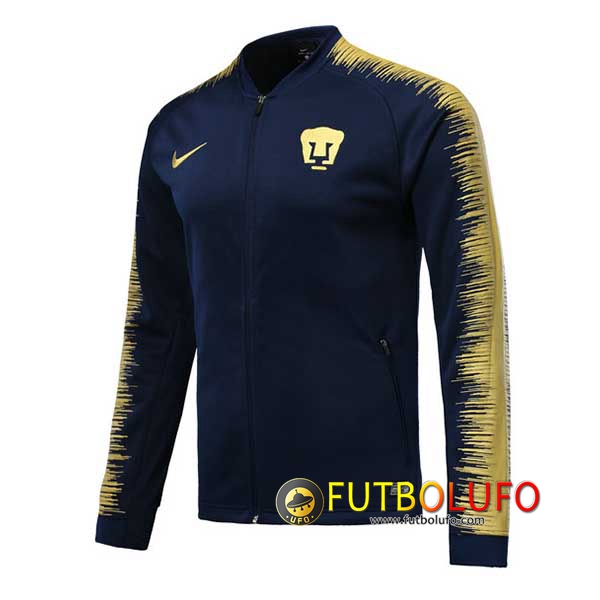 Chaqueta Futbol Pumas UNAM Amarillo 2018/2019