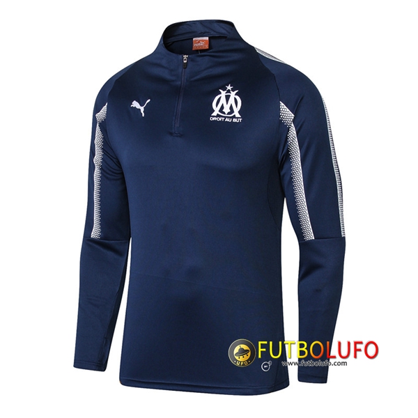 Sudadera de entrenamiento Marsella OM Azul oscuro 2018/2019