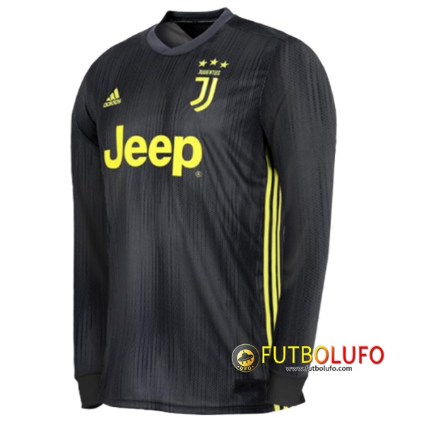 Camiseta Juventus 3 Equipacion Manga larga 2018/19 Tailandia