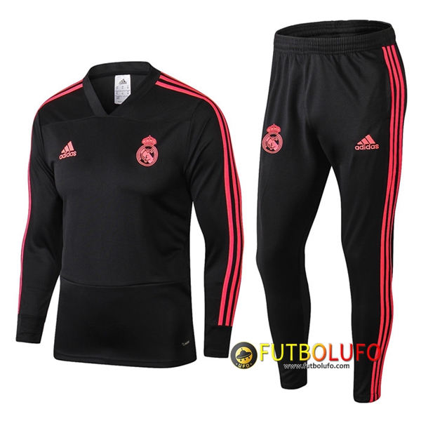 Chandal del Real Madrid Negro 2018/2019 Sudadera + Pantalones