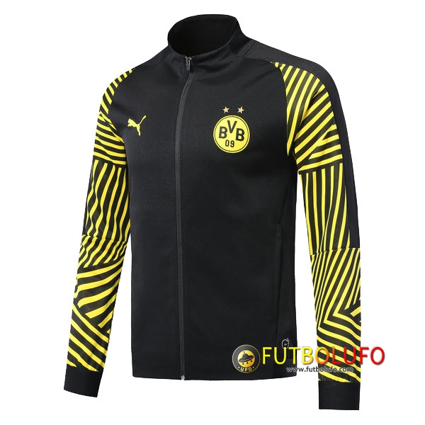 Chaqueta Futbol Dortmund BVB Negro/Amarillo 2018/2019