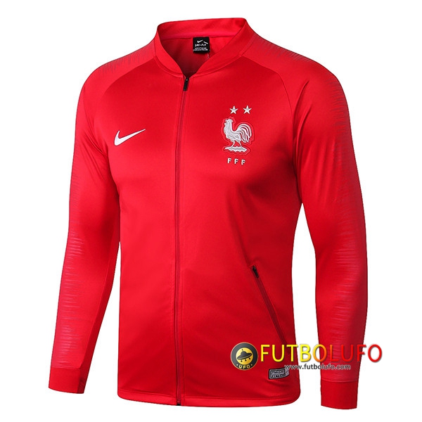 Chaqueta Futbol Francia 2 Etoiles Rojo 2018/2019
