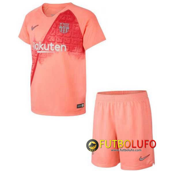 Tercera Camiseta del FC Barcelona Niños 2018/2019 + Pantalones Cortos