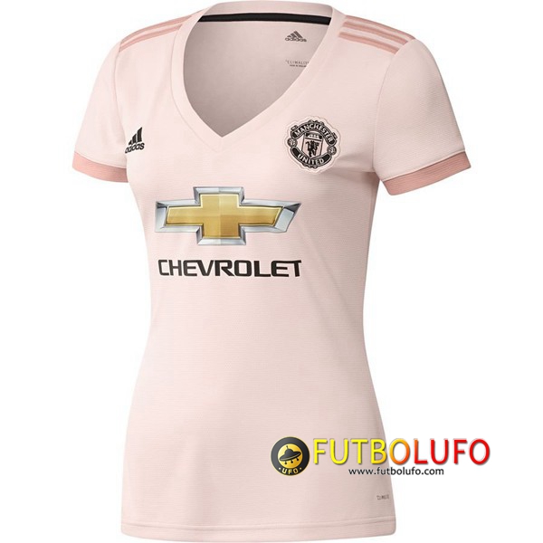 Segunda Camiseta del Manchester United Mujer 2018/2019