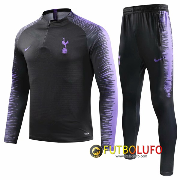 Chandal del Tottenham Hotspurs Negro 2018/2019 Sudadera + Pantalones