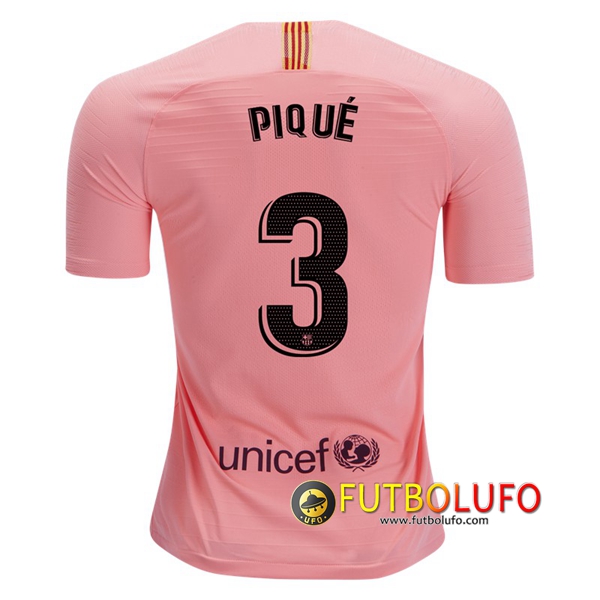 Nueva Camiseta FC Barcelona 3 PIQUE 3 Equipacion 2018 2019 Tailandia