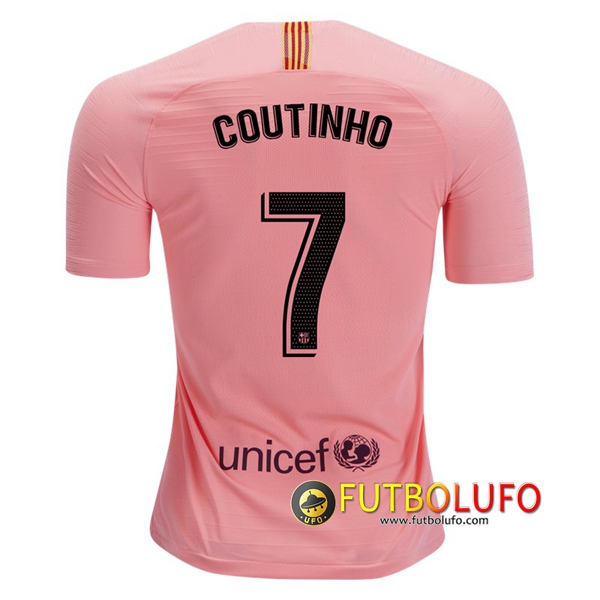 Tercera Camiseta del FC Barcelona (7 Coutinho) 2018/2019