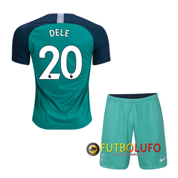 Tercera Camiseta del Tottenham Hotspur (DELE 20) Niños 2018/2019 + Pantalones Cortos