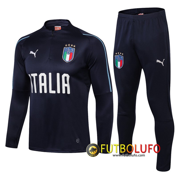Chandal del Italia Azul oscuro 2018/2019 Sudadera + Pantalones