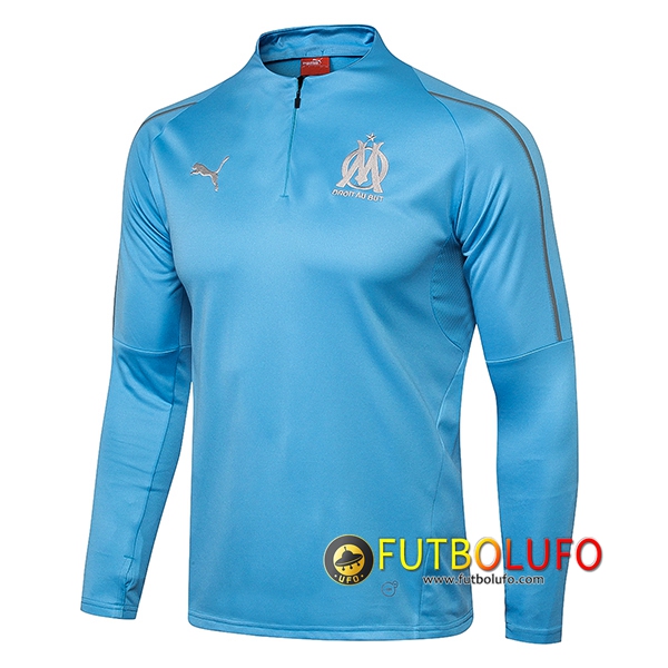 Sudadera de entrenamiento Marsella OM Azul 2018/2019