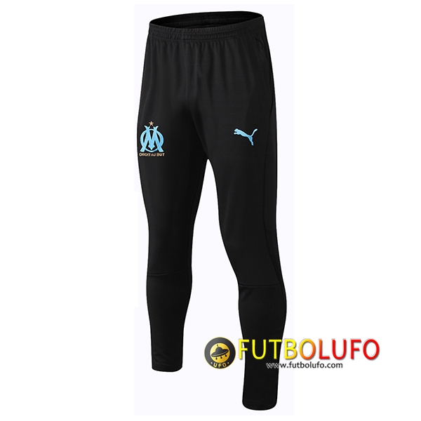 Pantalones de entrenamiento Marsella OM Negro/Azul 2018/2019