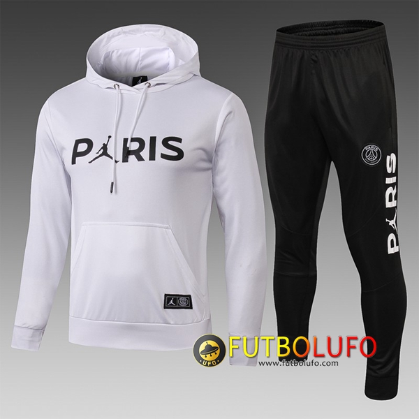 Chandal del Jordan PSG Niño Blanco 2018/2019 Chaqueta + Pantalones