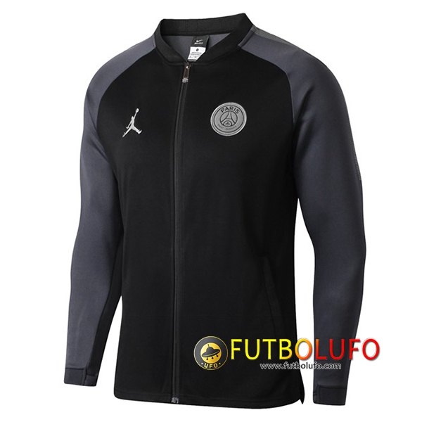 Chaqueta Futbol Jordan PSG Negro 2018/2019