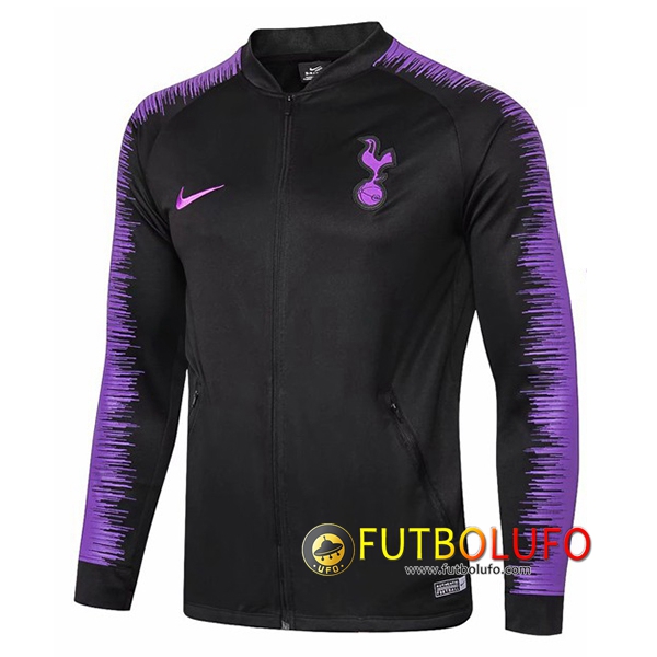 Chaqueta Futbol Tottenham Hotspurs Negro 2018/2019