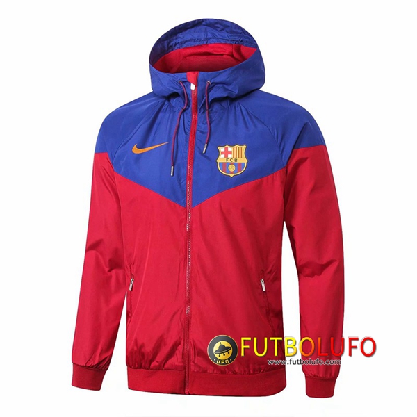 Chaqueta Futbol Coupe Vent FC Barcelona Roja/Azul 2018/2019