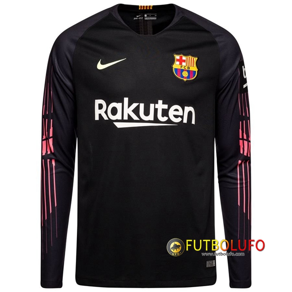 Camiseta Futbol Portero Barcelona Negro 2018/2019
