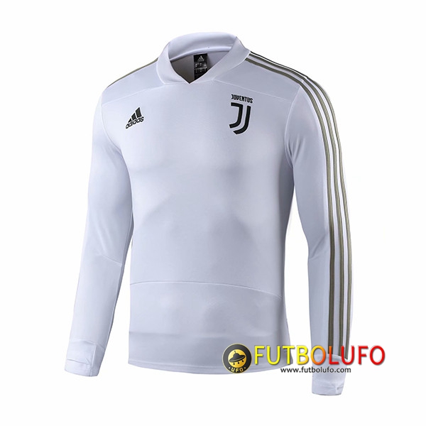 Sudadera de entrenamiento Juventus Blanco 2018 2019