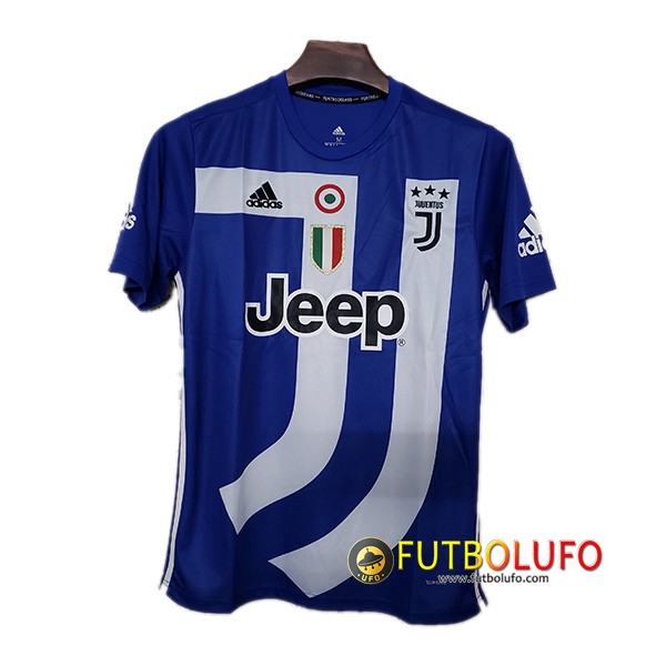 Camiseta Futbol Juventus Edicion Conmemorativa Azul/Blanco 2019 2020