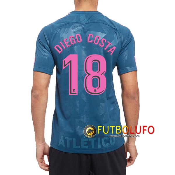 Tercera Camiseta del Atletico Madrid (DIEGO COSTA 18) 2017/2018