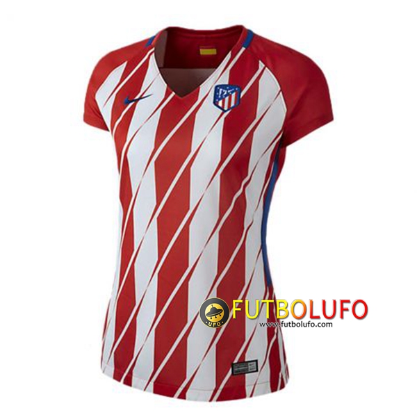 Primera Camiseta del Atletico Madrid Mujer 2017/2018
