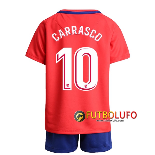 Primera Camiseta Atletico Madrid (CARRASCO 10) Niño 2017/2018 + Pantalones Cortos