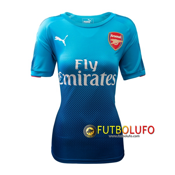 Segunda Camiseta del Arsenal Mujer 2017/2018