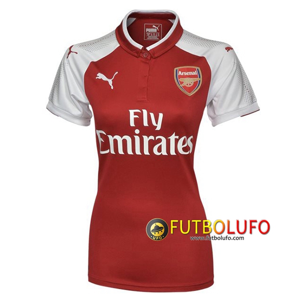 Primera Camiseta del Arsenal Mujer 2017/2018