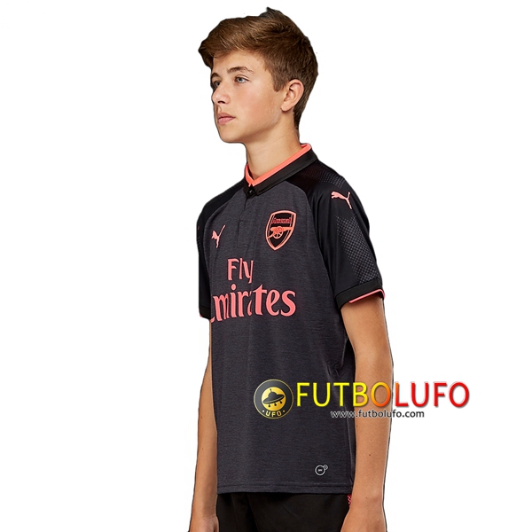 Tercera Camiseta Arsenal Niño 2017/2018 + Pantalones Cortos