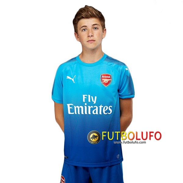 Segunda Camiseta Arsenal Niño 2017/2018 + Pantalones Cortos