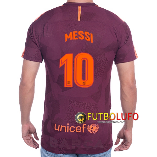 Tercera Camiseta del FC Barcelona (Messi 10) 2017/2018
