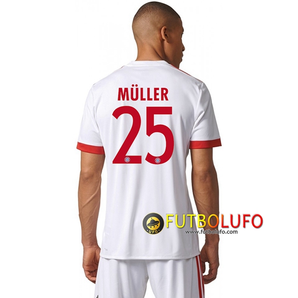 Tercera Camiseta del Bayern Munich (Muller 25) 2017/2018