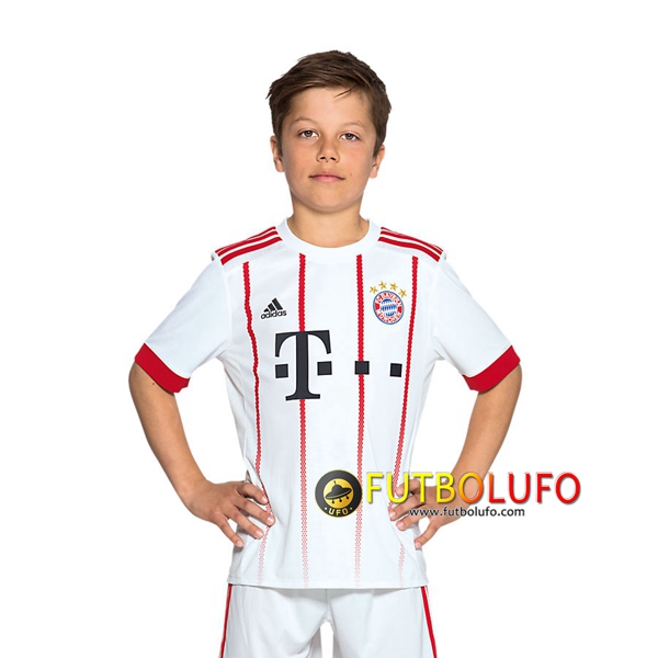 Tercera Camiseta Bayern Munich Niño 2017/2018 + Pantalones Cortos