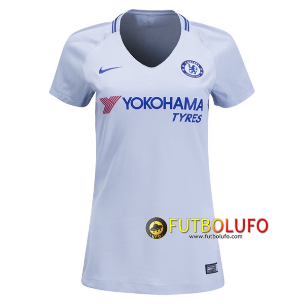 Segunda Camiseta del FC Chelsea Mujer 2017/2018