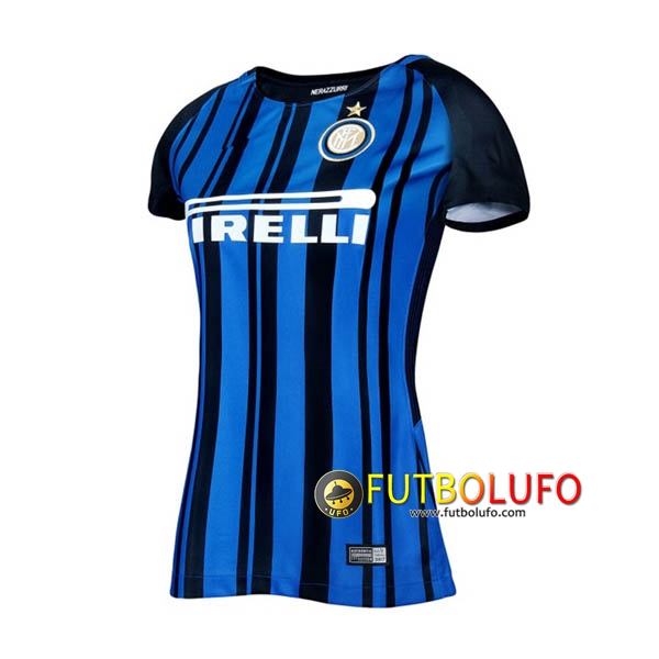 Primera Camiseta del Inter Milan Mujer 2017/2018