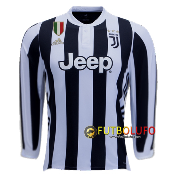 Lionel Green Street matriz Orientar Nueva Camiseta Juventus Manga Larga 1 Equipacion 2017 2018 Tailandia