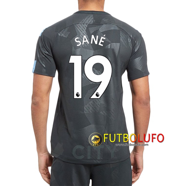 Tercera Camiseta del Manchester City (SANÉ 19) 2017/2018