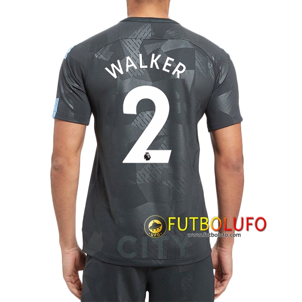 Tercera Camiseta del Manchester City (WALKER 2) 2017/2018