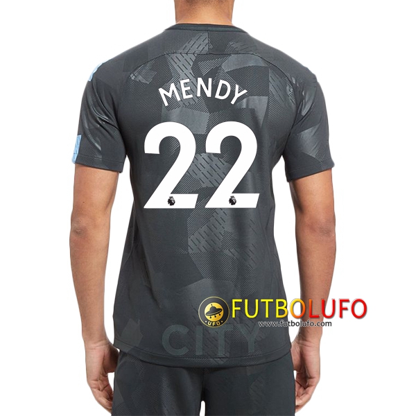 Tercera Camiseta del Manchester City (MENDY 22) 2017/2018
