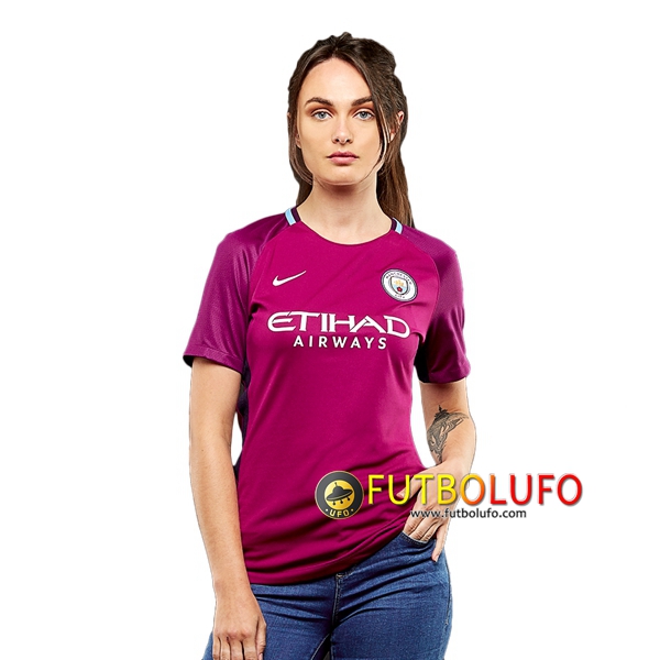 Segunda Camiseta del Manchester City Mujer 2017/2018