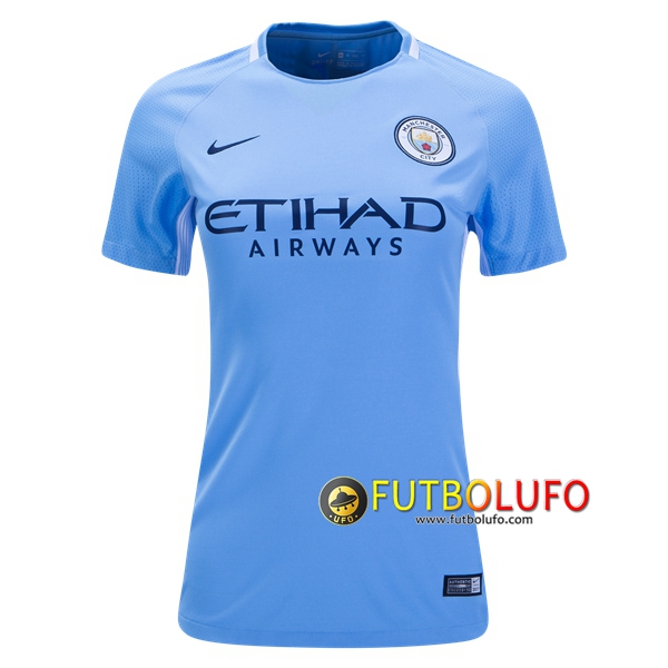 Primera Camiseta del Manchester City Mujer 2017/2018