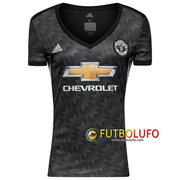 Segunda Camiseta del Manchester United Mujer 2017/2018