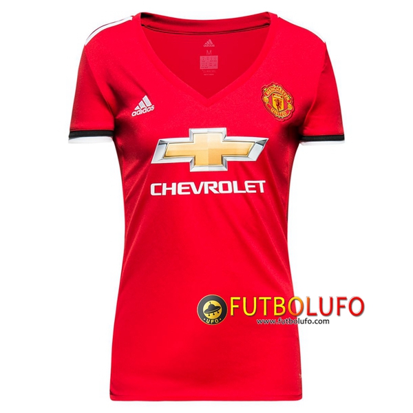 Primera Camiseta del Manchester United Mujer 2017/2018