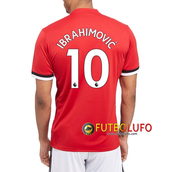 Primera Camiseta del Manchester United (IBRAHIMOVIC 10) 2017/2018
